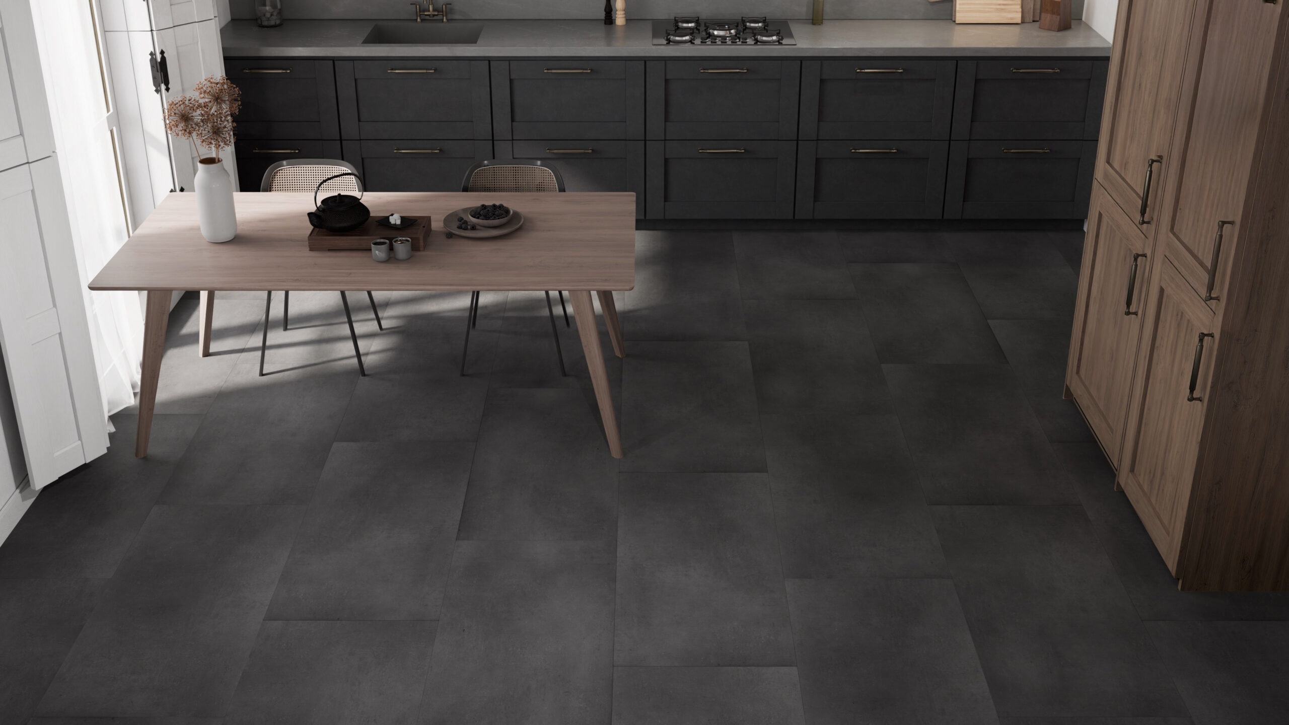 Rigid-Vinyl Urban Stone Graphite