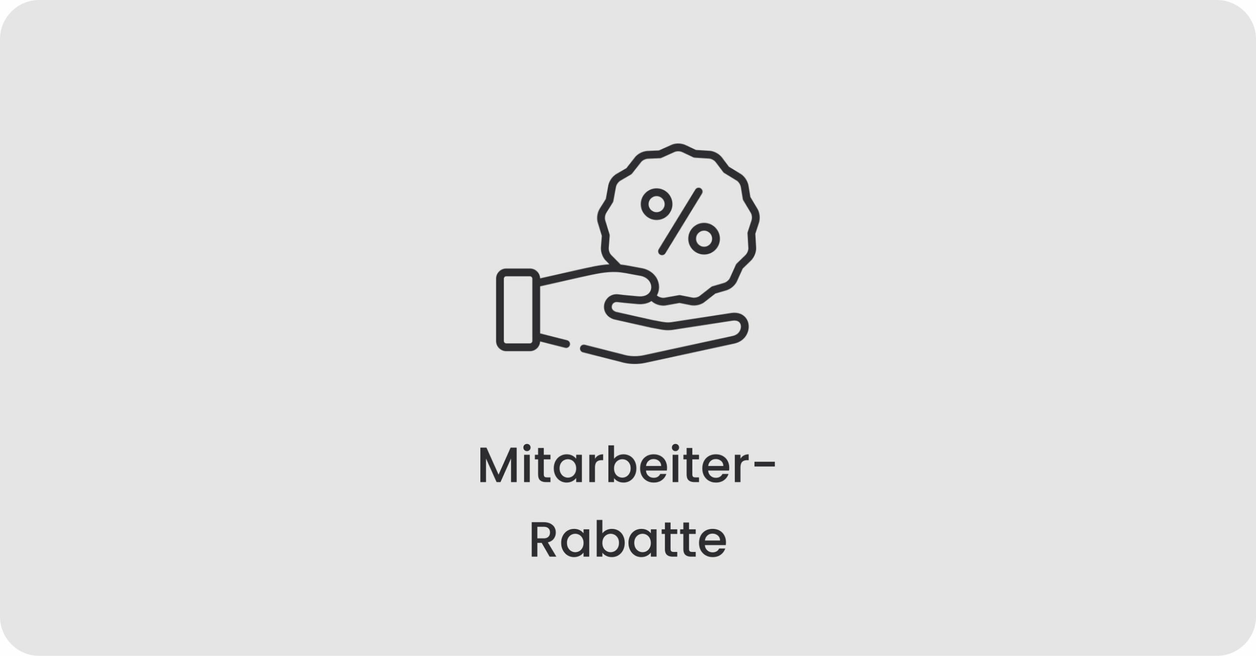 Mitarbeiterrabatte