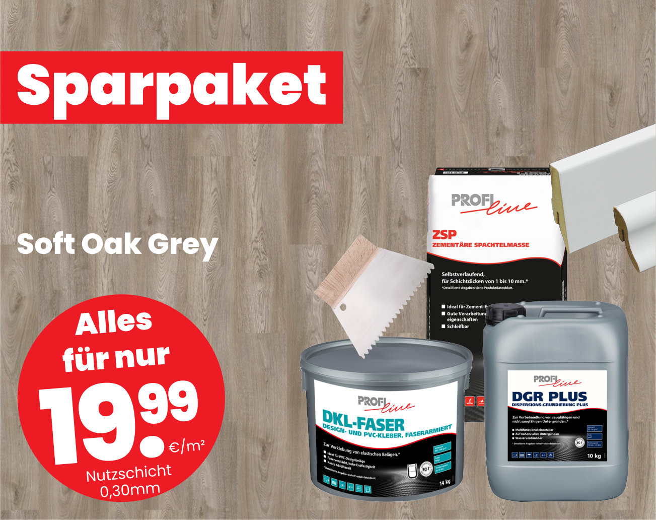 Sparpaket Soft Oak Grey