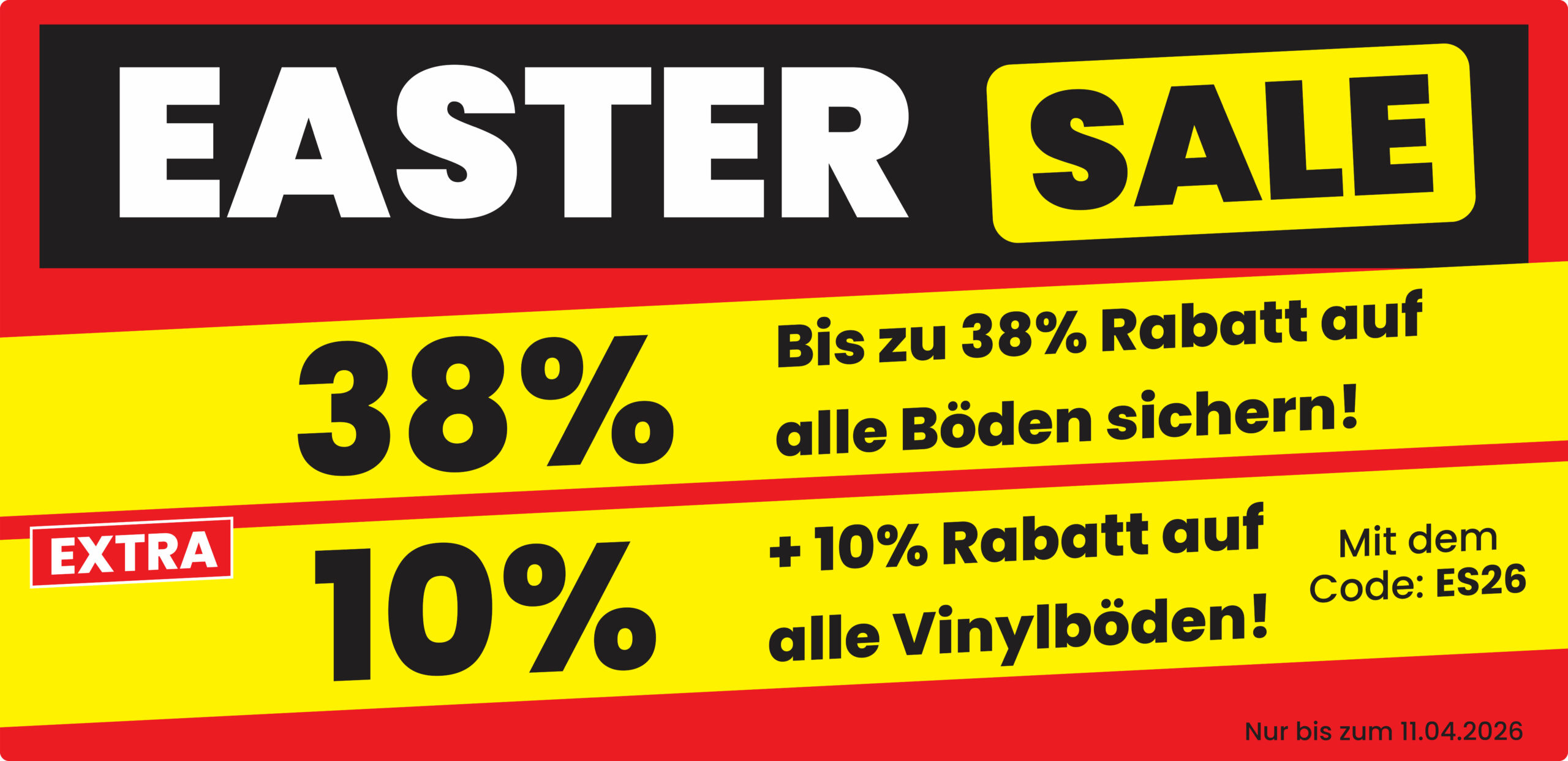 Slider SH - Easter Sale 2026 - 16.03. bis 11.04